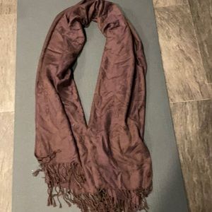 Purple and gold Scarf from Thailand